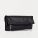 Women's wallet with lightning, black color
