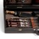 Set with skewers Gift "Hunter" No. 10, in the case of eco-leather