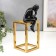 Souvenir Polystone, Metal "Thinker" black with gold 22.5x10x13.5 cm