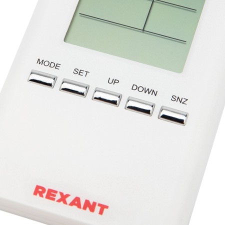 Rexant S3331SC weather station, room-liner, remote sensor, white-4