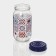 Glass Bank for bulk products "Mosaic", 1 liter