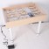 Sand for drawing sand with color backlight, 40 × 60 cm and lid + comb and stencil