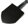 Shovel is tourist, folding, l = 62 cm, saw, metal stalk with a handle, in a case, mix, Greengo