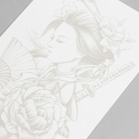 Blue Tattoo Blue "Geisha with a Sword" mix 18x11 cm-6