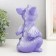 Figure "Dragon" 18x10x10 cm, lilac