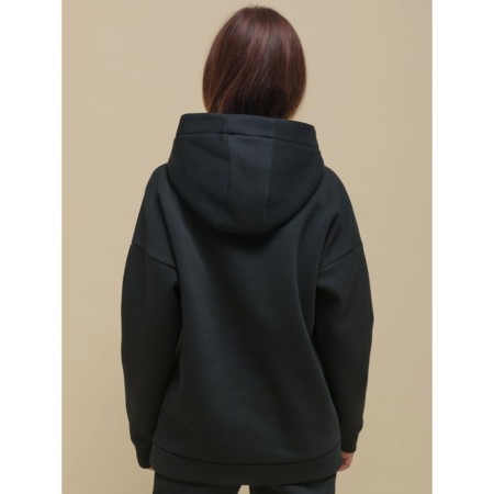 Children's sweatshirt, height 146 cm, black color-2