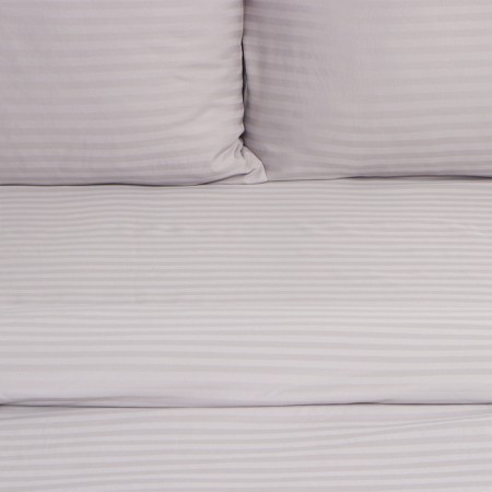 Lovelife bedding set Beige Line 143*215cm-2 pcs, 230*240cm, 50*70cm-2 pcs, Straip-Satin, 100%p/e-2