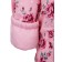 Combineson from membrane fabric for a girl, height 56-62 cm, pink color
