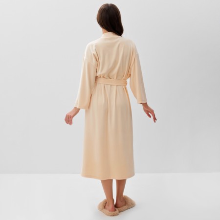 Women's robe KAFTAN PLUSHY p. 48-50, milk-4