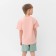 Kids (T -shirt, shorts) minku beige color/ olive, height 122 cm