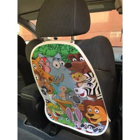 Protective cape on the back of the car seat "Fun in Africa"