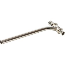 Axial pipe Stout SFA-0026-202525, to connect the radiator, T-shaped, 20mm, 25mm