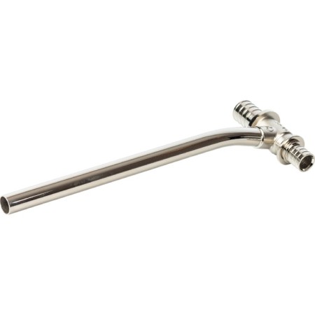 Axial pipe Stout SFA-0026-202525, to connect the radiator, T-shaped, 20mm, 25mm