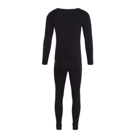 Male thermal underwear (fufaika/pants), black color, size 52-10