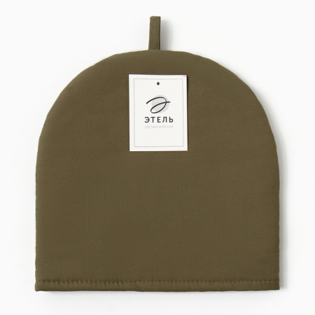 Hall on the kettle "Ethel" Kitchen, col. Green, 28x28 cm, 100% HL, sarzha 220 g/m2-5