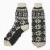 Women's socks “white snowflake”, gray color, size 25