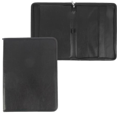 Business, artificial leather, 360 x 260 x 30 mm, 6D04 "lux", black