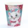 A set of paper utensils, on 6 people "Happy Birthday!", Cats aristocrats
