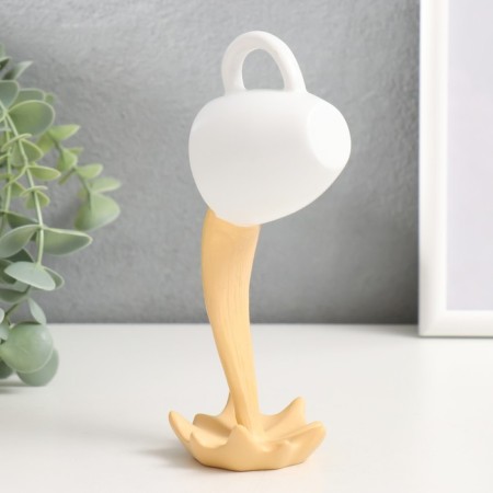 Polystone souvenir "White cup with milk - spray" 15x5x8 cm-3