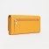 Women's wallet on magnet, yellow color