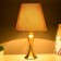 Helia table lamp E27 40W Brass 30x30x46 cm Risalux