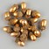 Decor for creativity "Golden acorns" set 20 pcs, 3x2cm 9687105