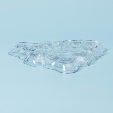 The dish "New Year's miracle. Spruce ", 22.2 × 21.2 × 2.7 cm, glass, transparent-3