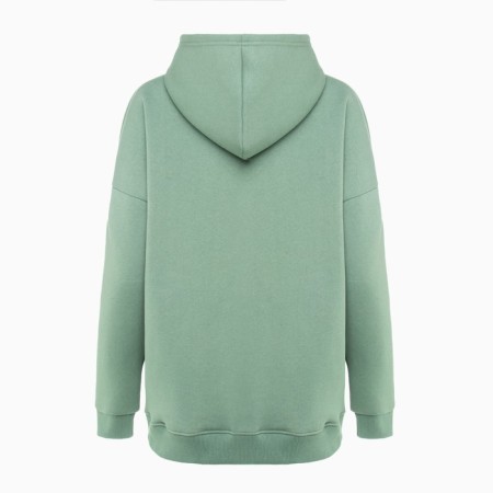 Huds with a hood was laid down, olive color, size 50-10