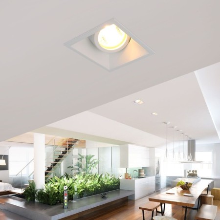 Particular lamp aluminum Elektrostandard, 90x90 mm, G5.3, white color-1