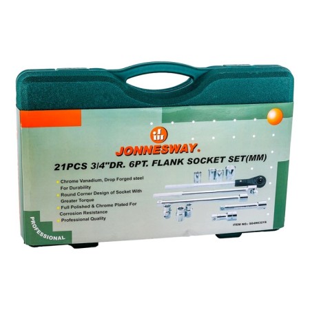 Set of end heads Jonnesway S04H6121S, 21 subject-7