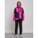 Ski suit female winter, size 46, pink color