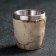 Stainless steel Stop "Skull. Halloween ", 60 ml, beige color