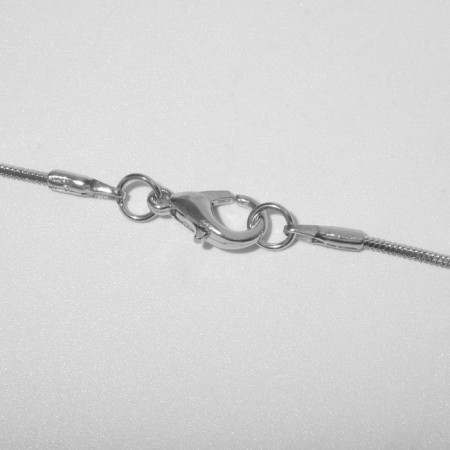 Piece "Liszt" Solo, white color in silver, 70 cm-2