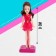 Game set "Traveler" a car with a trailer, helicopter, dolls, accessories
