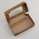 Container for removal, with a window, craft, 20 x 12 x 4 cm