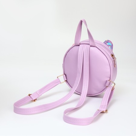 Baby backpack on lightning, lilac color-2