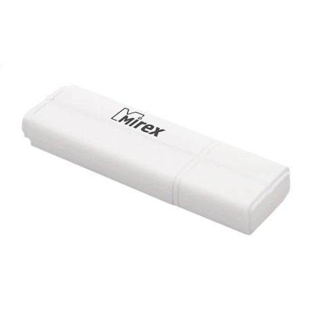 Flashka Mirex Line White, 16 GB, USB2.0, Thu up to 25 MB/s, PBU up to 15 Mb/s, white