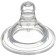 Set of silicone nipple, 2 pcs., Shg, Ø50mm, anti -ore., +0 months, slow stream