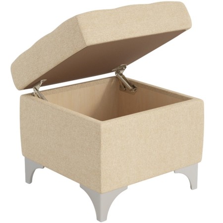 Josephine 2, 460 × 460 × 450 mm banquet, horned, beige-2
