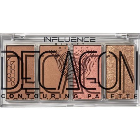 Palette contouring Influence Beauty Golden Decagon, tone 01, 10g-1