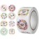 Stick Paper "Thank you in colors" d = 2.5 cm 500 pcs in a roll 3x6.5x6.5 cm