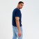 Men's T-shirt Minaku Regular Fit: Blue color, rr 50