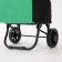 Carrier-house bag on cord, green color