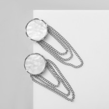 Earrings hanging 