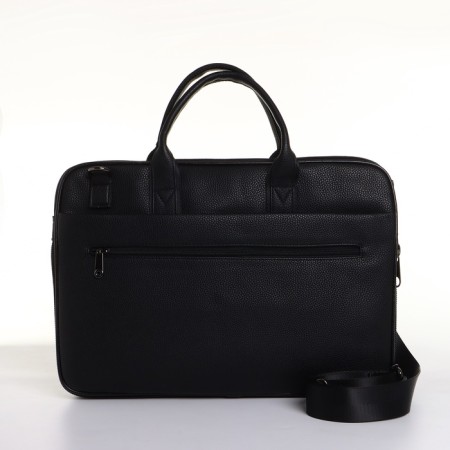 Male bag, black color-1