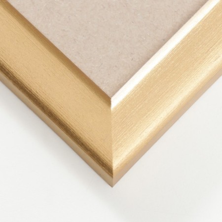 Photo frame pine c19 gold 40x50 cm (plastic screen)-1