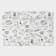 Serving napkins on the Kitchen shares table, 4 pcs, 45 × 30 cm