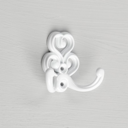 Tundra-lifter hook No. 41, white polymer, 1 pc.