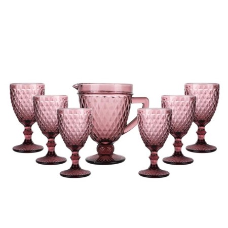 Bekker drinks, 7 items, pink color