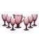 Bekker drinks, 7 items, pink color